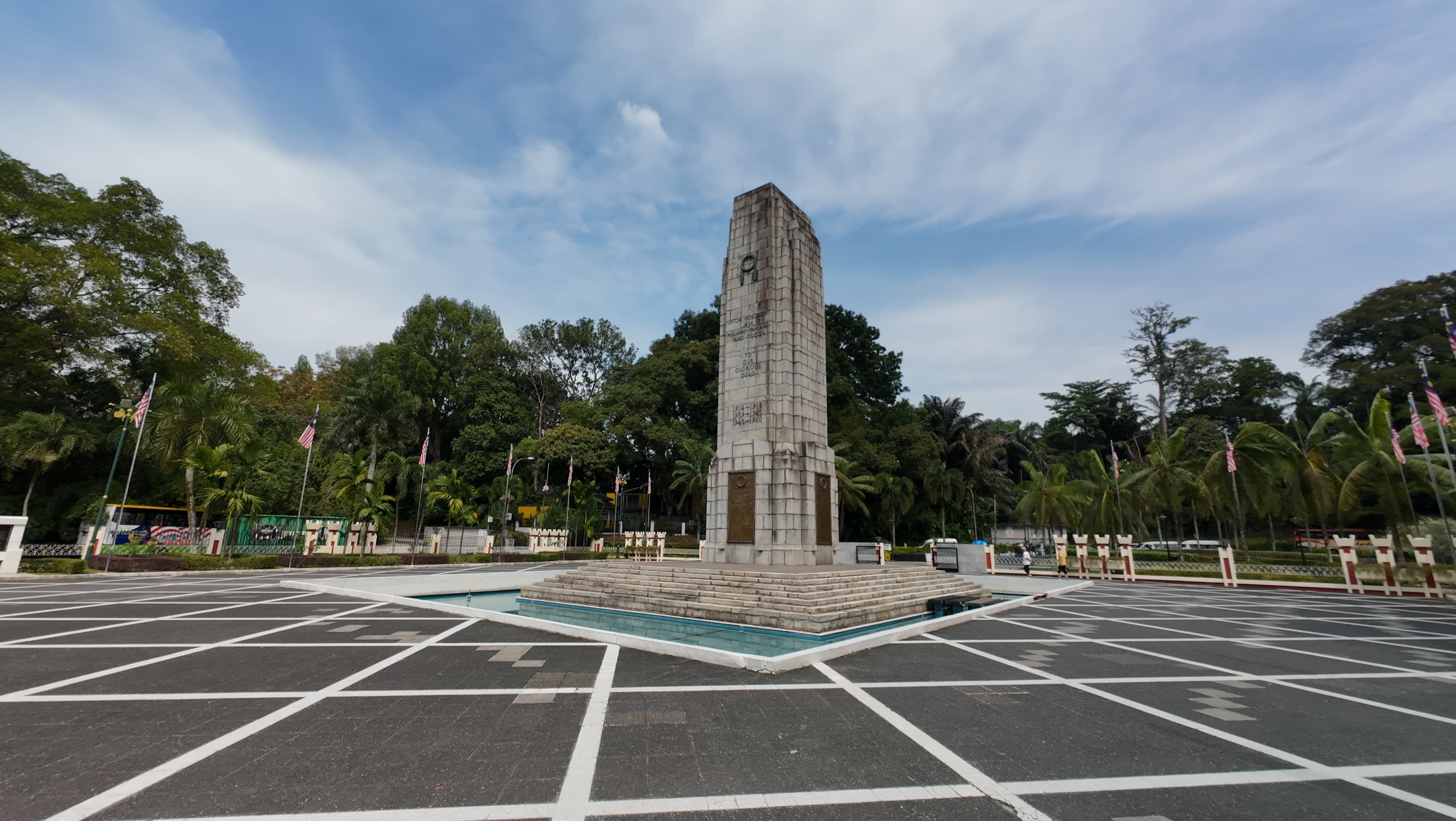 The monument complex area
