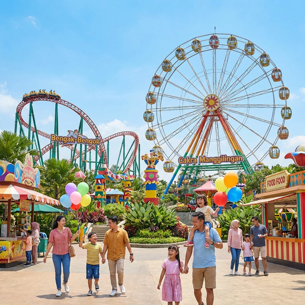 Fun Holiday at Saloka Theme Park: The Largest in Central Java